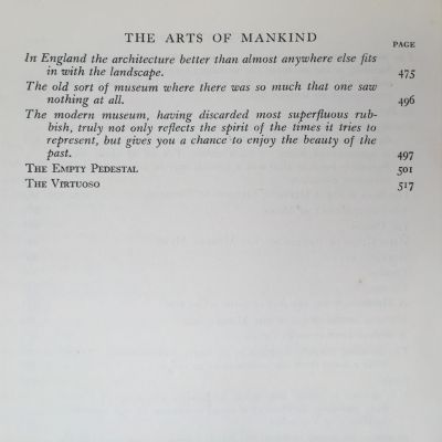 The Arts of Mankind