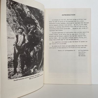 MILFORD TRACK ANNUAL: Supplement to Milford Trails