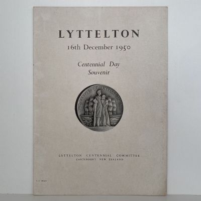 LYTTELTON: Centennial Day Souvenir 1950