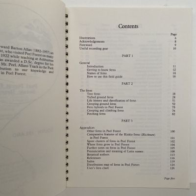 Ferns in Peel Forest: A Field Guide