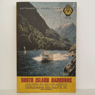 Automobile Association SOUTH ISLAND HANDBOOK 1967