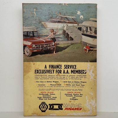 Automobile Association SOUTH ISLAND HANDBOOK 1967