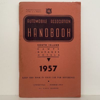 Automobile Association HANDBOOK: South Island 1957