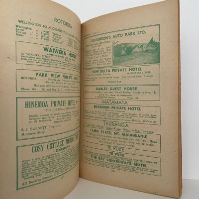 Automobile Association HANDBOOK: South Island 1957