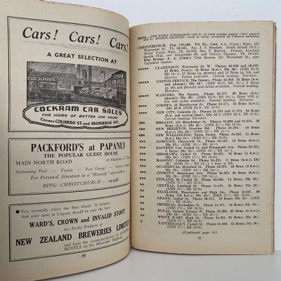 Automobile Association Handbook: SOUTH ISLAND 1950