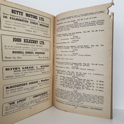 Automobile Association Handbook: SOUTH ISLAND 1950