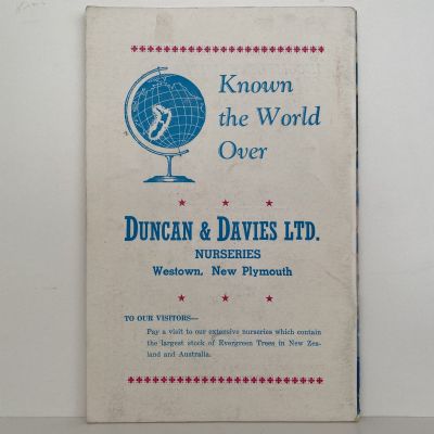 TARANAKI Tourist Guide - Welcome to Taranaki 1955