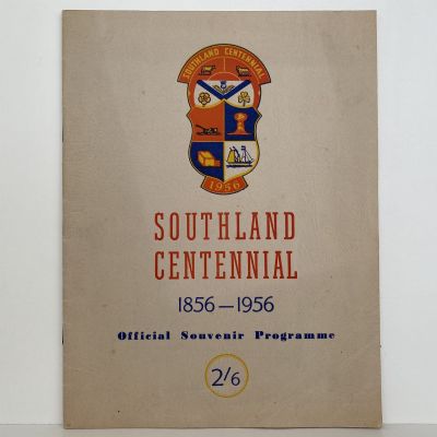 SOUTHERN CENTENNIAL 1856-1956: Official Souvenir Programme