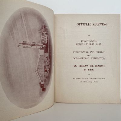 SOUTHERN CENTENNIAL 1856-1956: Official Souvenir Programme