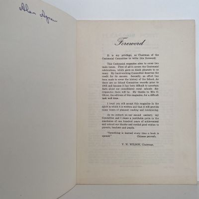 PLEASANT POINT 1868 - 1968 : A Centenary of Schooling