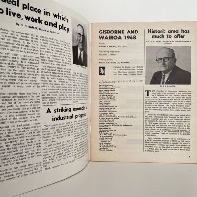 GISBORNE WAIROA 1968: A Blueprint of Industrial Power & Potential