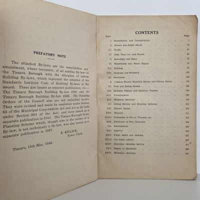 The Timaru Borough BY-LAW No 1. 1945