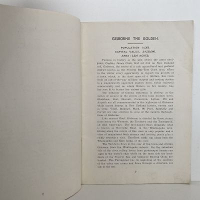 The District of GISBORNE: Guide and Map to the Picturesque EAST COAST