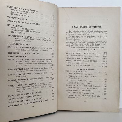 WELLINGTON AUTOMOBILE CLUB: Guide & Handbook 1928
