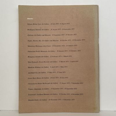 NEW ZEALAND PAINTING 1900 - 1920: Traditions and Departures