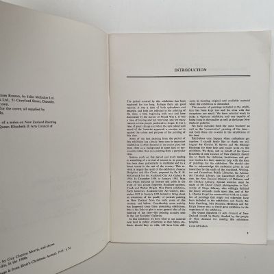 NEW ZEALAND PAINTING 1900 - 1920: Traditions and Departures