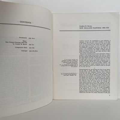 NEW ZEALAND PAINTING 1900 - 1920: Traditions and Departures