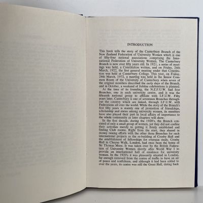 A History Of The Canterbury Branch of the N.Z.F.U.W.