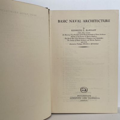 BASIC NAVAL ARCHITECTURE