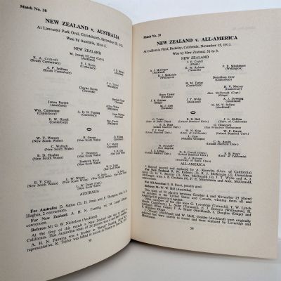 NEW ZEALAND INTERNATIONAL RUGBY 1884-1975