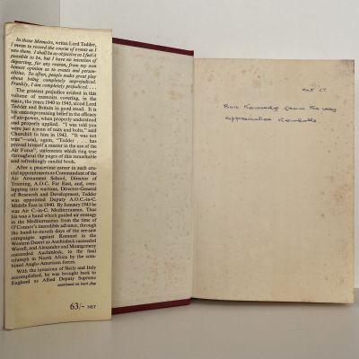 WITH PREJUDICE: The War Memoirs of Marshal of the R.A.F.