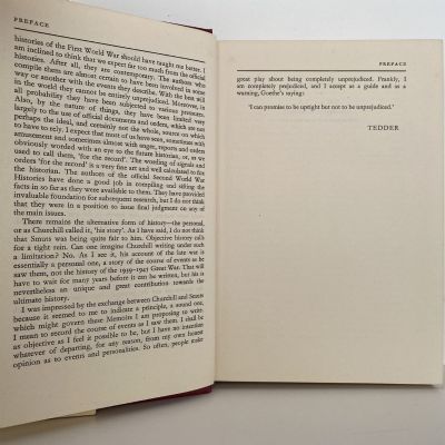 WITH PREJUDICE: The War Memoirs of Marshal of the R.A.F.