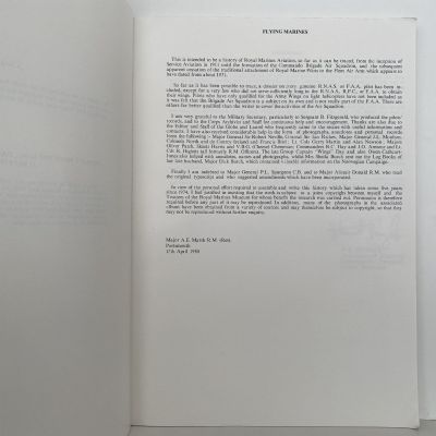 FLYING MARINES: A Record of Royal Marine Aviators
