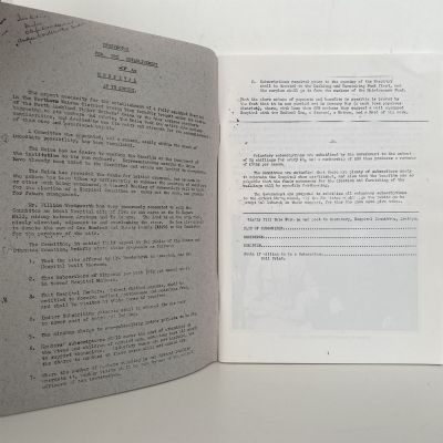 The History of the Te Kopuru Hospital 1903-1971