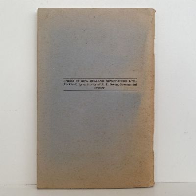 NZ RAILWAYS ROAD SERVICES BUS TIME TABLE for Hutt Valley - Wellington 1950