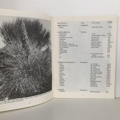 GUIDE LIST TO PLANTS: The Otari open-air native plant museum