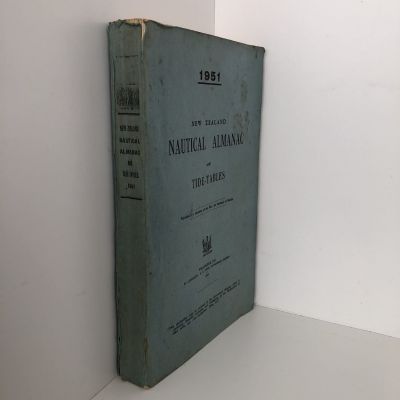 NEW ZEALAND NAUTICAL ALMANAC and TIDE TABLES 1951