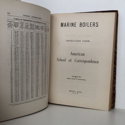 CONSTRUCTION OF BOILERS: American School Of Correspondence