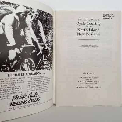 The Healing Guide to CYCLE TOURING in the NORTH ISLAND of New Zealand