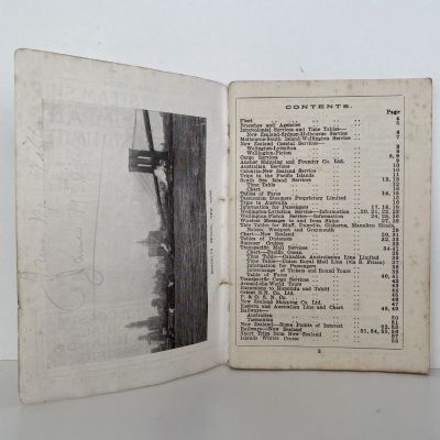 UNION STEAMSHIP COMPANY Pocket Guide to Company Services 1934