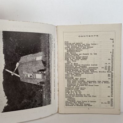 UNION STEAMSHIP COMPANY Pocket Guide to Company Services 1932