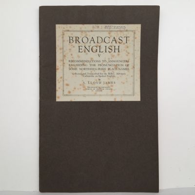 BROADCAST ENGLISH V