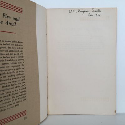 THE FIRE AND THE ANVIL: Notes on Modern Poetry