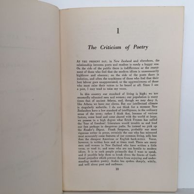 THE FIRE AND THE ANVIL: Notes on Modern Poetry