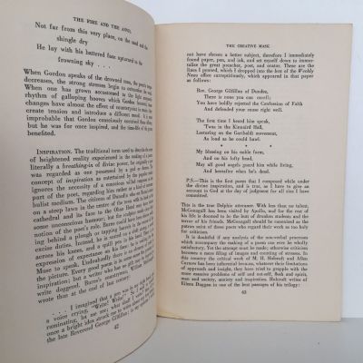THE FIRE AND THE ANVIL: Notes on Modern Poetry