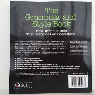 THE GRAMMAR AND STYLE BOOK: All You Need to Master the Rules of Great Writing