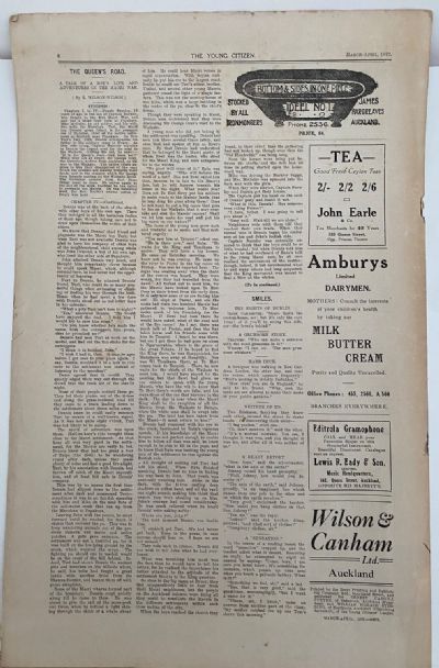 OLD NEWSPAPERS: The Young Citizen League from 1920s