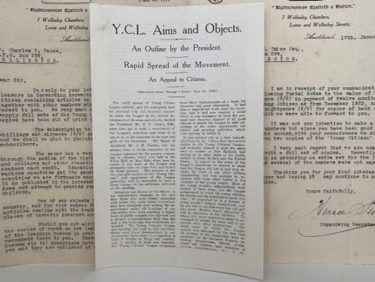 OLD NEWSPAPERS: The Young Citizen League from 1920s