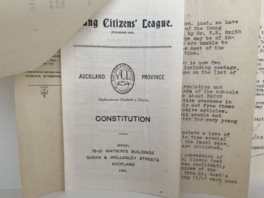 OLD NEWSPAPERS: The Young Citizen League from 1920s
