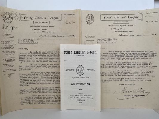OLD NEWSPAPERS: The Young Citizen League from 1920s