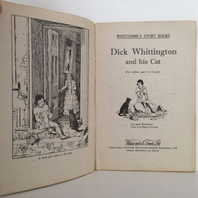 DICK WHITTINGTON AND HIS CAT - Whitcombe's Story Books No 212