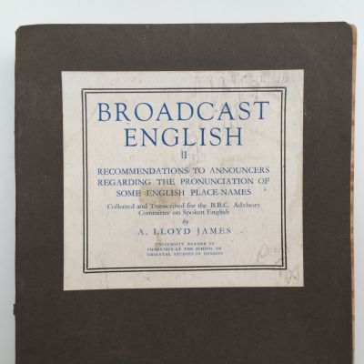 BROADCAST ENGLISH II