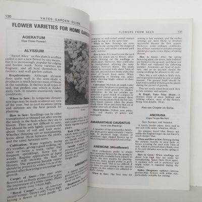 YATES GARDEN GUIDE: 59th Centenary Edition