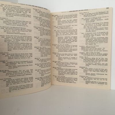 TUNAS AND TUNA FISHERIES OF THE WORLD: An annotated bibliography 1930-1953 VOL 57