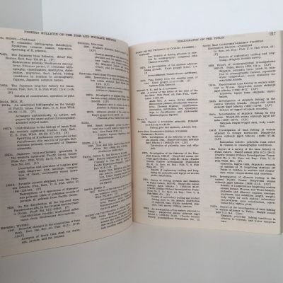 TUNAS AND TUNA FISHERIES OF THE WORLD: An annotated bibliography 1930-1953 VOL 57
