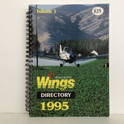 New Zealand Wings Directory VOL 3 1995